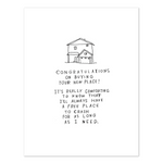 Mountain vs Plains New House Card