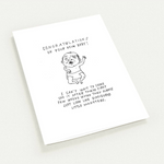 Monster Baby Card — view 2