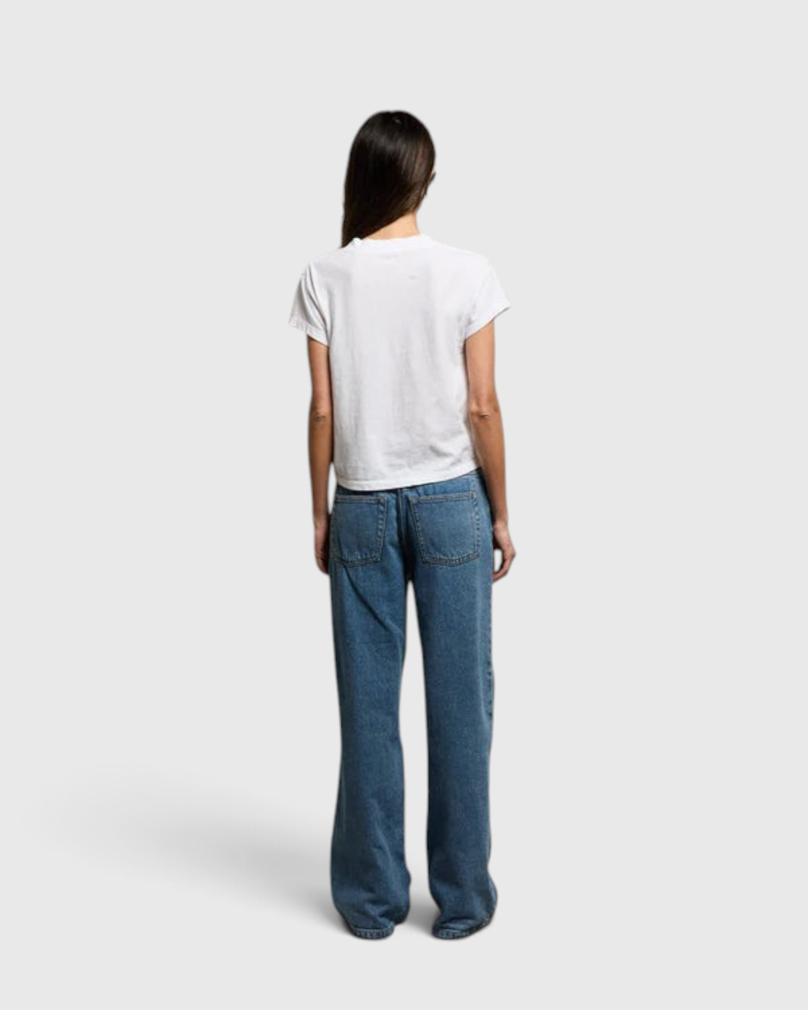 Alanis V Neck - White — view 6