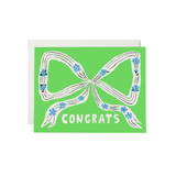 Red Cap Cards Perfect Bow Congrats Card