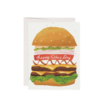 Red Cap Cards Double Cheeseburger Card