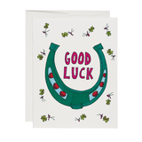 Good Luck Clover Card