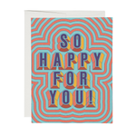 Red Cap Cards Happy For You Card