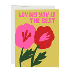 Red Cap Cards Loving You Card
