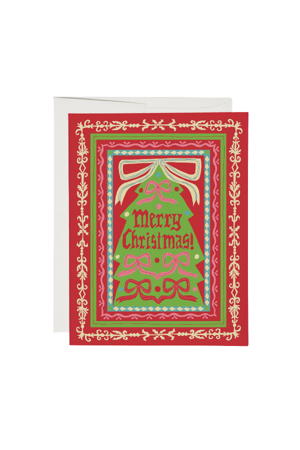 Red Cap Cards Christmas Stamp Card