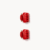 No. 1 Claw Clip Set - Rosso