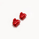 No. 1 Claw Clip Set - Rosso