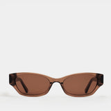 Suki Sunglasses - Transparent Brown