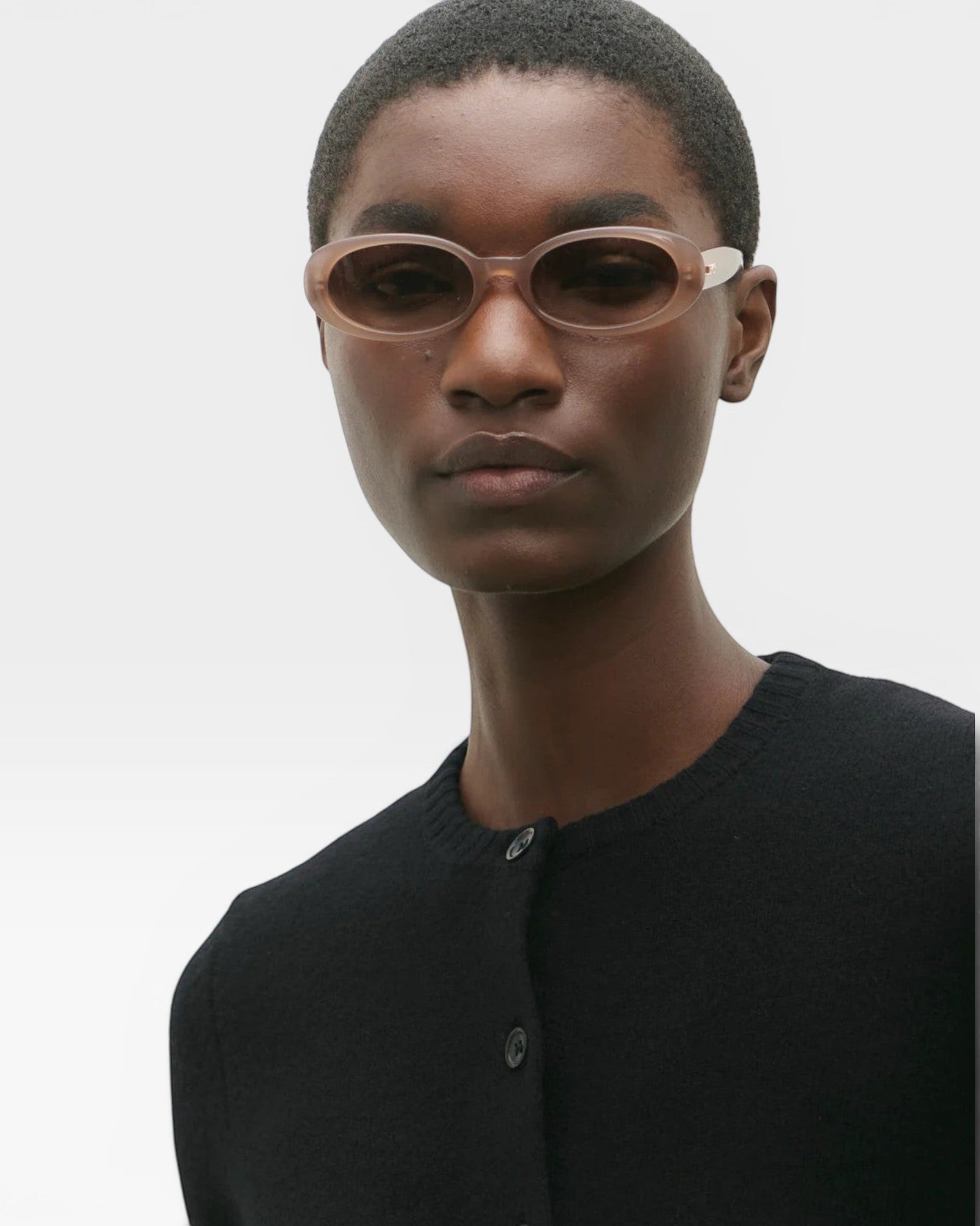 DMY STUDIOS Valentina Sunglasses in Milky Almond – JONES + CO
