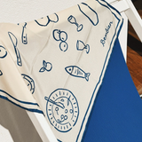 Tableau Scarf - Blue