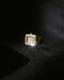 Breda x Dalmata Nocturne Time Ring - Gold