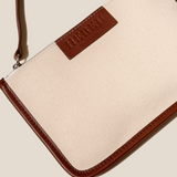 Calella Raffia Tote - Natural / Chestnut