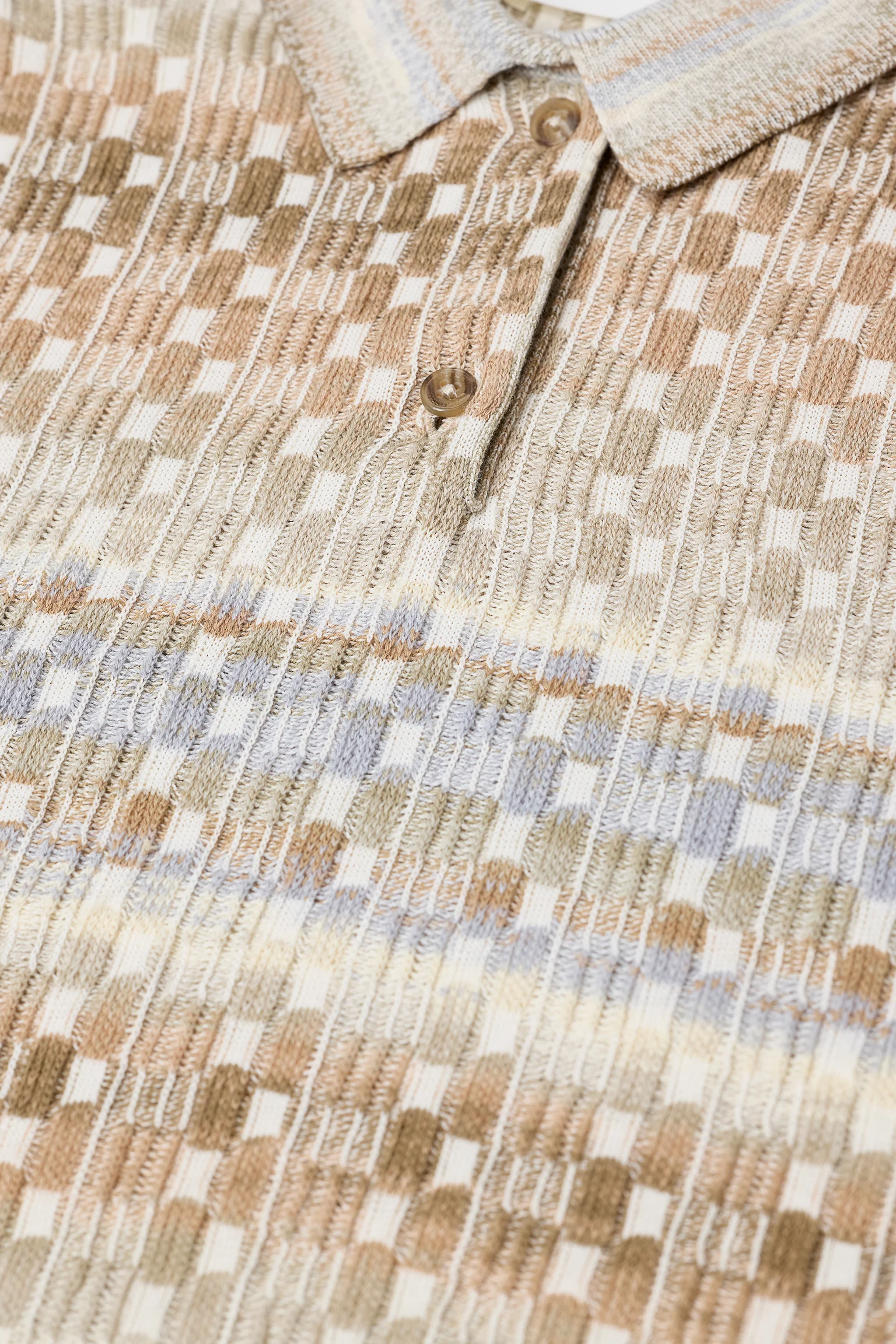 Mouliné Polo Shirt — view 7