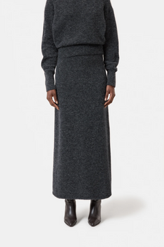 Easy Skirt - Dark Grey Melange