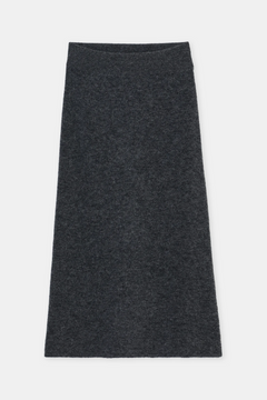Easy Skirt - Dark Grey Melange — view 6