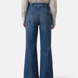 Aria Flared Jeans - Dark Blue