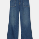Aria Flared Jeans - Dark Blue