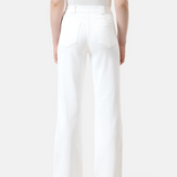 Aria Flared Jeans - White