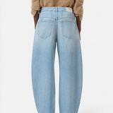 Jazzie Barrel Jeans - Light Blue
