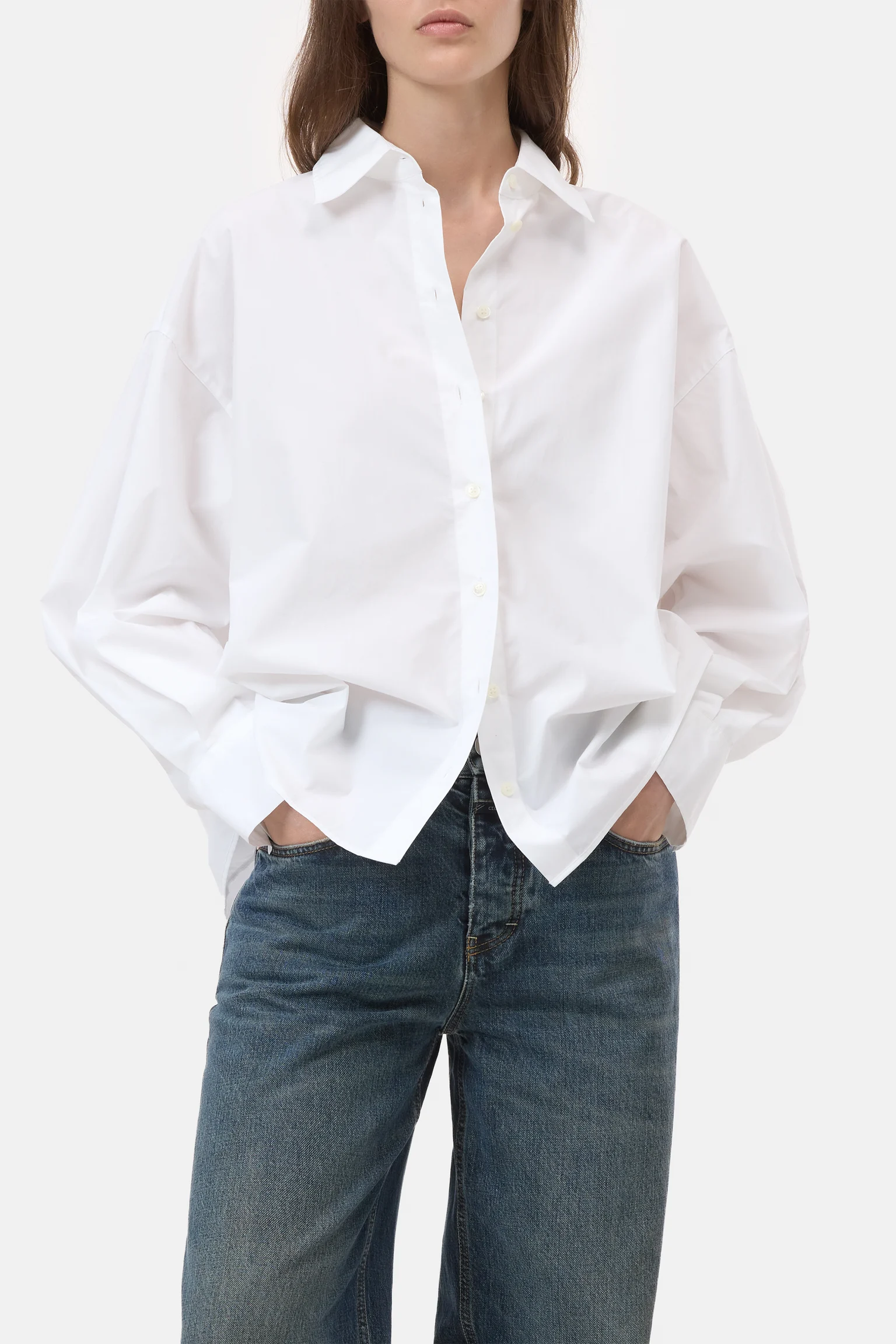 Cape Shirt - White