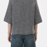 Crew Short Sleeve - Dark Grey Melange