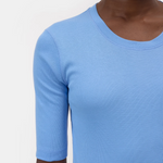 Crewneck Shortsleeve - Sky Blue — view 4