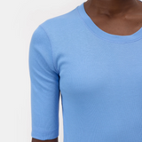 Crewneck Shortsleeve - Sky Blue — view 4