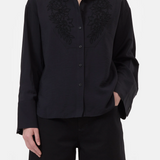Embroidered Shirt - Black