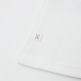 Wide Neck Short Sleeve Top - Ivory — view 6