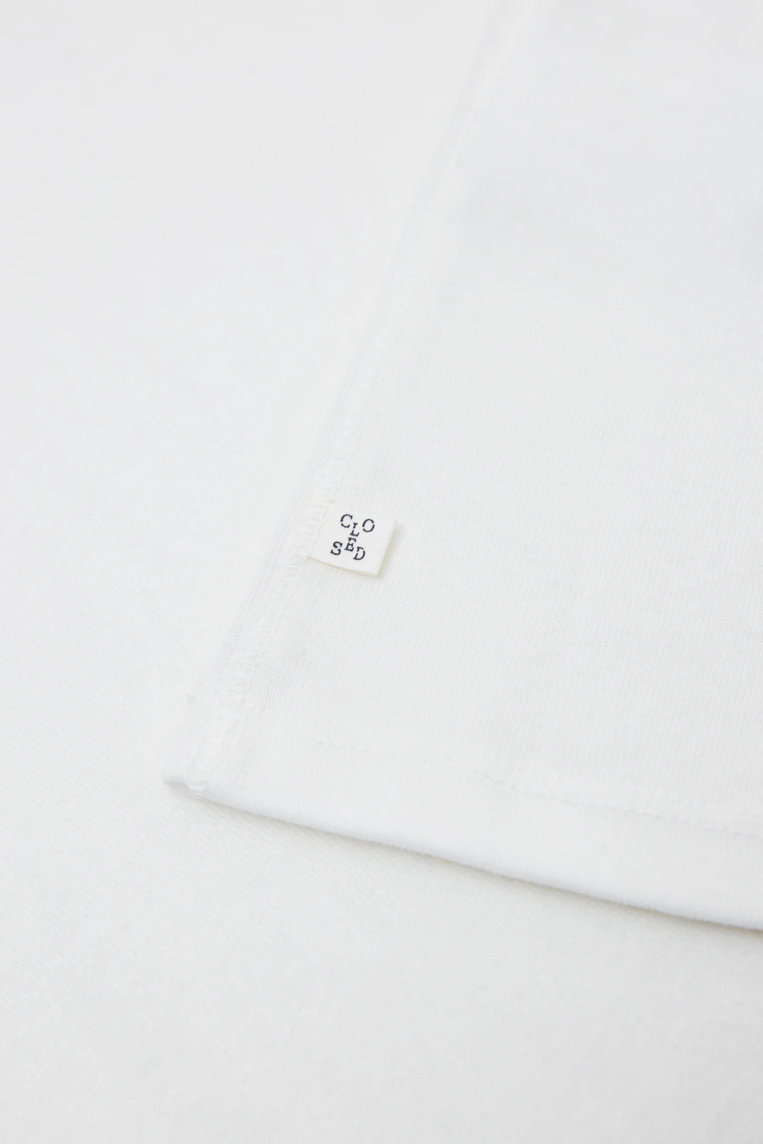 Wide Neck Short Sleeve Top - Ivory — view 6