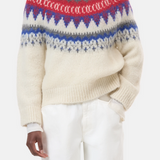 Jacquard Pullover - Ivory
