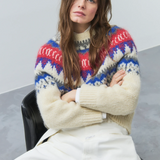 Jacquard Pullover - Ivory