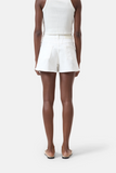 Jocy-X Denim Shorts - White