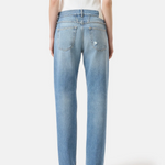 Jonta Relaxed Jeans - Mid Blue — view 7