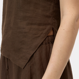 Tank Top - Maple Brown — view 6