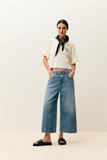 Lyna Wide Jeans - Light Blue