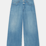 Lyna Wide Jeans - Light Blue