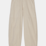 Rhannon Barrel Pants - Soft Beige