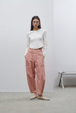 Rhannon Barrel Jeans - Terracotta Rose