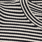 Striped Longsleeve - Black — view 6