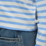 Striped Longsleeve - Sky Blue — view 5