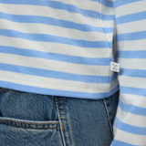 Striped Longsleeve - Sky Blue — view 5