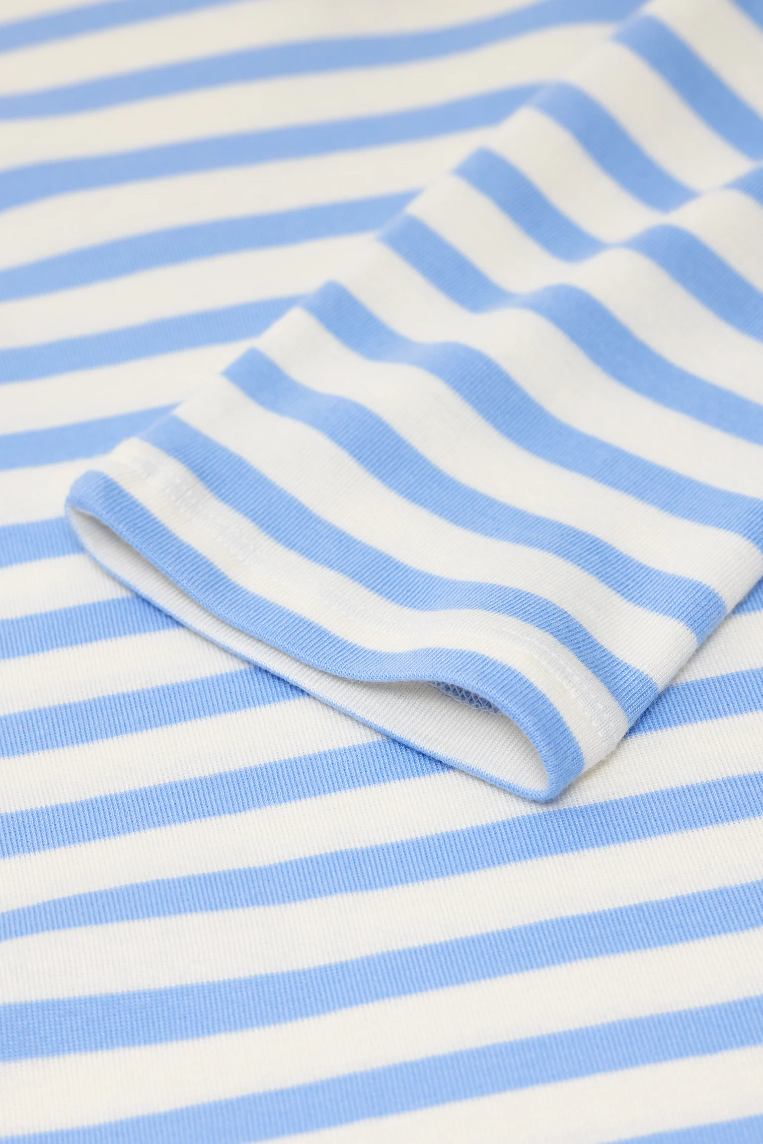 Striped Longsleeve - Sky Blue — view 8