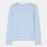 Striped Longsleeve - Sky Blue — view 7