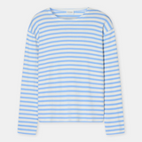 Striped Longsleeve - Sky Blue — view 7