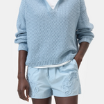 Knitted Jersey - Dove Blue — view 3