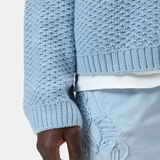 Knitted Jersey - Dove Blue — view 6