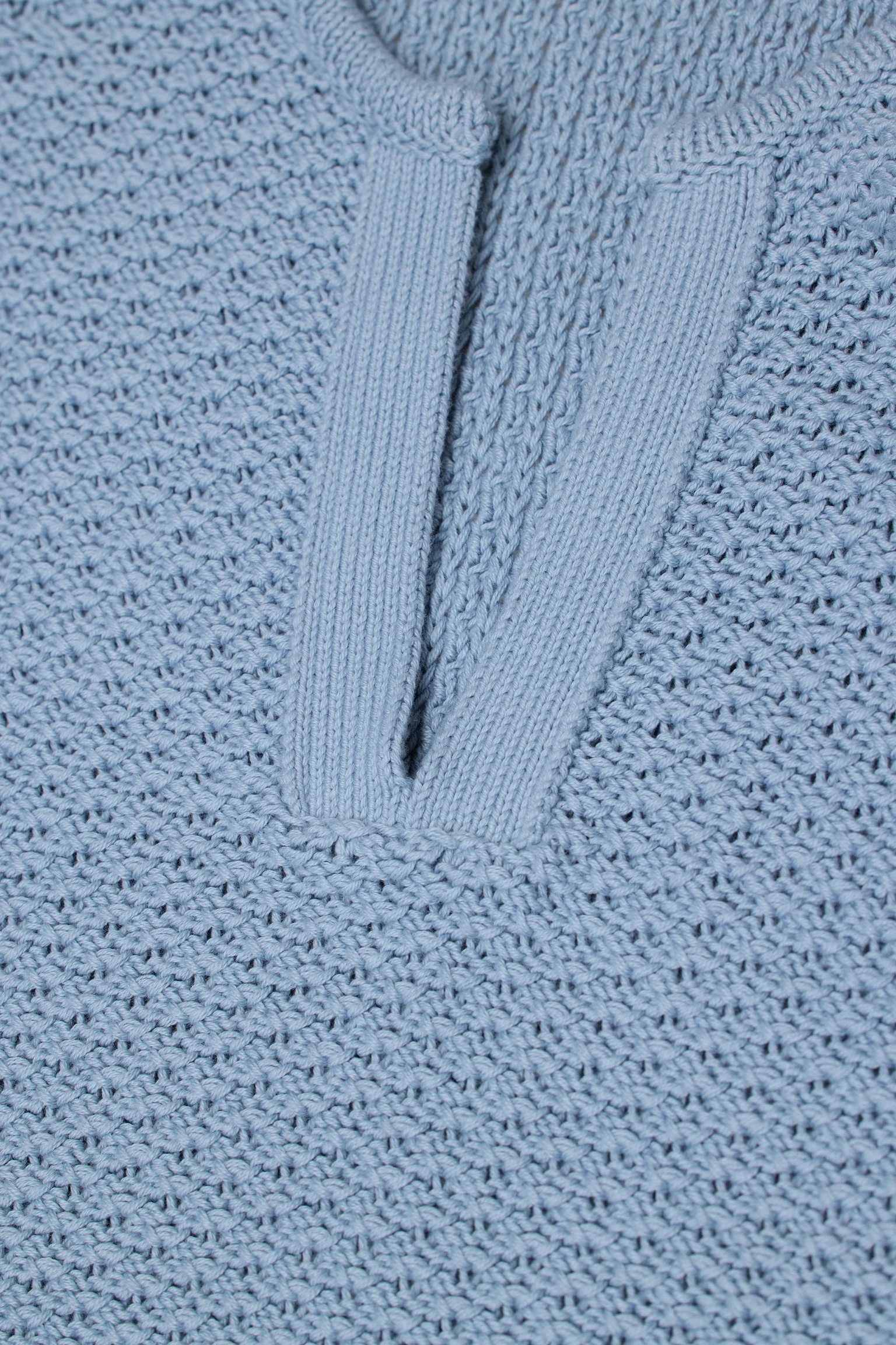 Knitted Jersey - Dove Blue — view 8