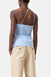 Wrap Top - Cornflower Blue