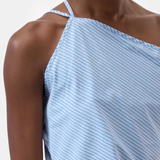 Wrap Top - Cornflower Blue